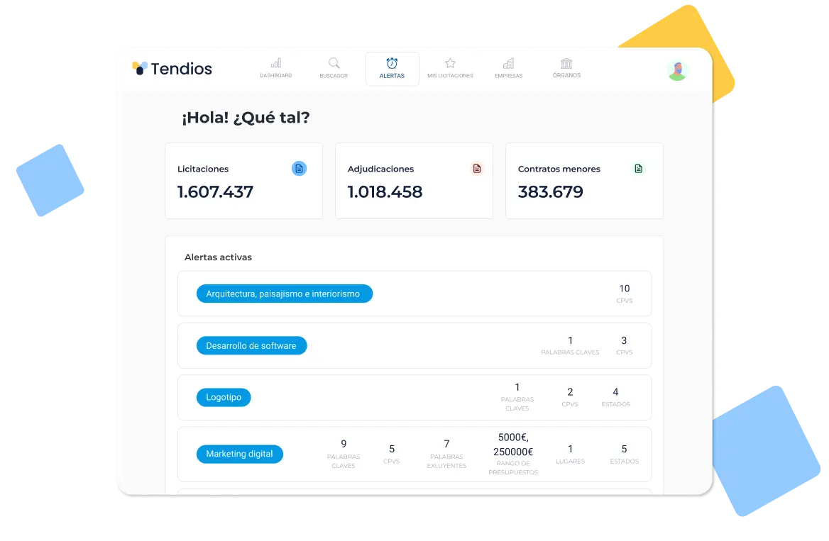 Plataforma de Licitaciones Tendios